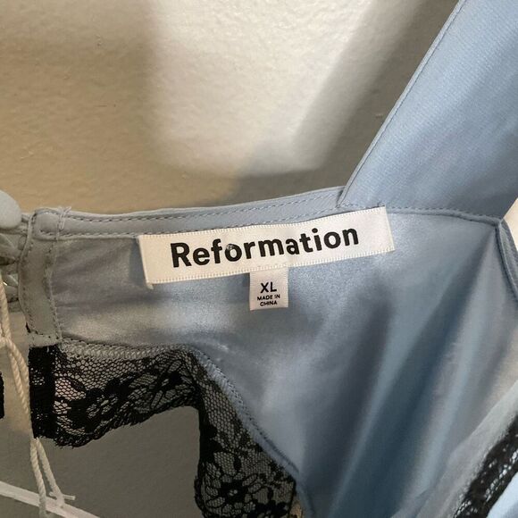 Reformation Provence Silk Midi Dress - Picture 10 of 13